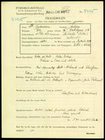 Applicant: Gutmann, Julius; born 10.2.1890 in Milówka (Poland); married.