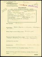 Applicant: Weinberger, Ladislaus; born 18.5.1899 in Bratislava (Slovakia); single.