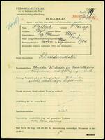 Applicant: Pollak, Franz; born 18.7.1900 in Steyr (Austria); married.