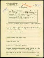 Applicant: Kuhn, Ernst; born 23.6.1899 in Butschowitz (Czech Republic); single.