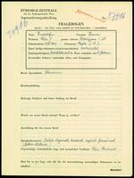 Applicant: Rudolfer, Irma; born 31.3.1903 in Osijek (Croatia); married.