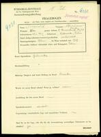 Applicant: Unschuld, Abraham; born 28.6.1869 in Kolomea (Poland); married.