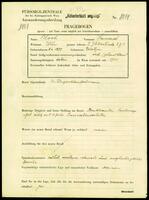 Applicant: Bloch, Samuel; born 8.6.1899 in Delatyn (Ukraine); married.