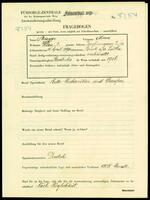 Applicant: Mayer, Max; born 11.4.1890 in Bruck an der Leitha (Austria); married.