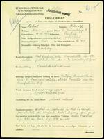 Applicant: Sokal, Rudolf; born 14.8.1893 in Lʹviv (Ukraine); married.