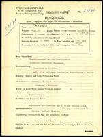 Applicant: Pordes, Carl; born 4.2.1907 in Vienna (Austria); single.