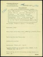 Applicant: Rispler, Markus; born 1880 in Przemyśl (Poland); married.