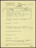 Applicant: Popper, Hermine; born 22.5.1892 in Vienna (Austria); single.