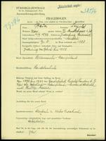 Applicant: Bauer, Leopold; born 13.9.1877 in Judenburg (Austria); married.