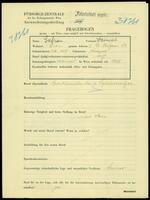 Applicant: Safran, Samuel; born 3.8.1869 in Narajow (Ukraine); married.