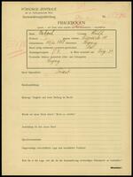 Applicant: Arbach, Ruth; born 16.12.1918 in Leipzig (Germany); single.