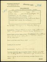 Applicant: Federn, Else; born 5.3.1874 in Vienna (Austria); single.