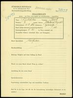 Applicant: Finkelstein, Jacob; born 31.8.1876 in Tysmenyt︠s︡i︠a︡ (Ukraine); married.