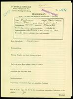 Applicant: Friedmann, Chaim Mendel; born 27.4.1885 in Rozwadów; married.