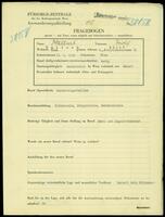 Applicant: Waltuch, Adolf; born 19.9.1909 in Vienna (Austria); single.