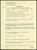 Applicant: Steiner, Georg; born 16.7.1911 in Vienna (Austria); single.
