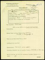 Applicant: Deutsch, Sigmund; born 11.6.1896 in Vienna (Austria); widowed.