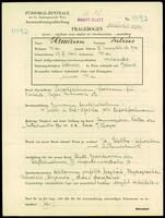 Applicant: Ehrmann, Julius; born 27.9.1906 in Vienna (Austria); married.
