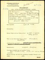 Applicant: Laszczwer, Max; born 31.8.1908 in Storojinet (Ukraine); single.