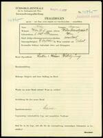 Applicant: Kohn, Regina; born 6.10.1874 in Vienna (Austria); widowed.