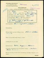 Applicant: Weisz, Moritz; born 1.1.1910 in Deutschkreutz (Austria); married.