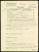 Applicant: Neurath, Michael; born 9.1.1877 in Mödling (Austria); married.