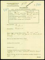 Applicant: Schärf, Moritz; born 6.1.1904 in Vyz︠h︡nyt︠s︡i︠a︡ (Ukraine); divorced.