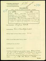 Applicant: Silber, Leon; born 3.5.1889 in Chernivt︠s︡i (Ukraine); married.