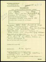 Applicant: Mader, Franz; born 11.8.1903 in Sadhora (Chernivtsi, Ukraine); single.