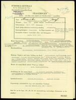 Applicant: Ruzicke, Josef; born 21.7.1893 in Vienna (Austria); married.