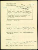 Applicant: Hausen, Gittel; born 2.9.1905 in Roz︠h︡ni︠a︡tiv (Ukraine); married.