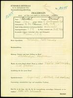 Applicant: Mandel, Ernest; born 24.12.1908 in Velkr, Poli; married.
