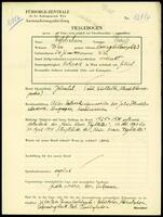 Applicant: Edelschein, Franz; born 24.1.1901 in Vienna (Austria); married.