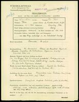 Applicant: Landau, Leo; born 16.1.1905 in Lʹviv (Ukraine); single.