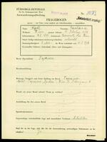 Applicant: Roth, Zacharie; born 16.8.1892 in Chernivt︠s︡i (Ukraine); married.