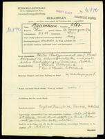 Applicant: Baumann, Otto; born 3.7.1922 in Vienna (Austria); single.