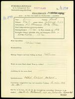 Applicant: Reiser, Lemel; born 19.2.1892 in Belz (Ukraine); no status registered.