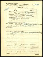 Applicant: Roth, Jakob; born 5.4.1897 in Bolechow; married.