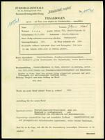 Applicant: Glücklich, Jacques Karl; born 23.9.1893 in Galatz-Romania; married.