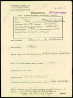 Applicant: Gluck, Isaak Israel; born 6.5.1891 in Tarnopol; married.