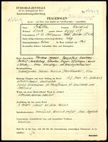 Applicant: Schiller, Friedrich; born 15.12.1905 in Ostrava (Czech Republic); single.