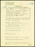 Applicant: Lemo, Jita; born 17.5.1915 in Budapest (Hungary); single.