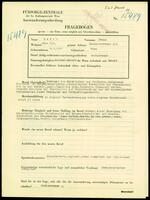 Applicant: David, Franz; born 5.9.1902 in Vienna (Austria); married.