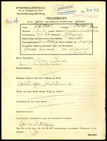 Applicant: Hacker, Max; born 14.6.1878 in Kobersdorf (Austria); married.