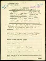 Applicant: Jäckel, Hermann; born 10.1.1883 in Roz︠h︡ni︠a︡tiv (Ukraine); married.