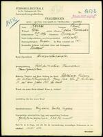 Applicant: Rona, Paul; born 15.7.1896 in Budapest (Hungary); married.