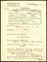 Applicant: Klar, Arnold; born 1.6.1911 in Vienna (Austria); married.
