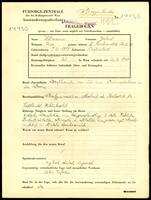 Applicant: Ullmann, Gabriel; born 9.4.1897 in Lackenbach (Austria); married.