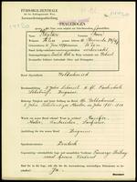 Applicant: Kaplan, Simon; born 10.6.1894 in Vienna (Austria); married.