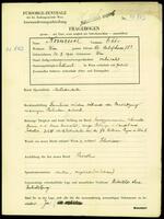 Applicant: Kornreich, Otto; born 30.10.1900 in Vienna (Austria); married.